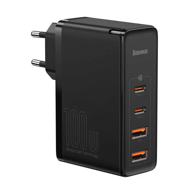 شارژر دیواری 100W باسئوس مدل CCGAN2P-L01