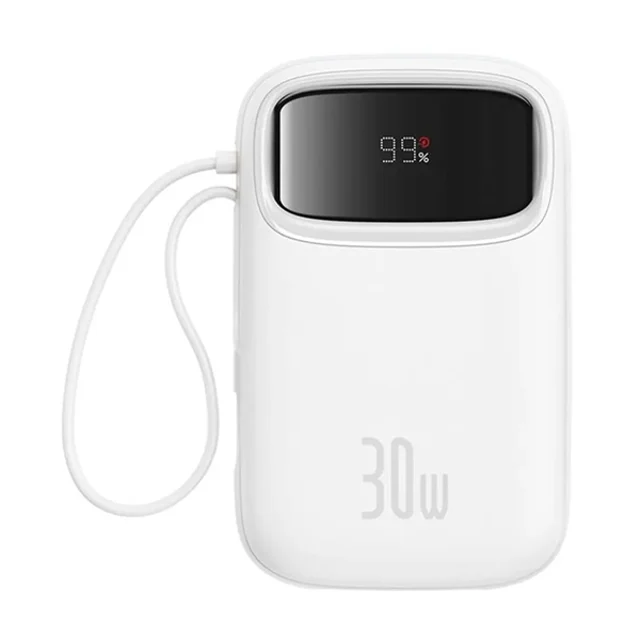 پاوربانک 30 وات باسئوس مدل P10055009213-00 ظرفیت 20000 میلی‌ آمپر ساعت
